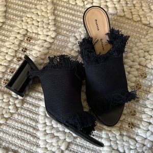 Proenza Schouler Fringe high heels sandle size 39.5
